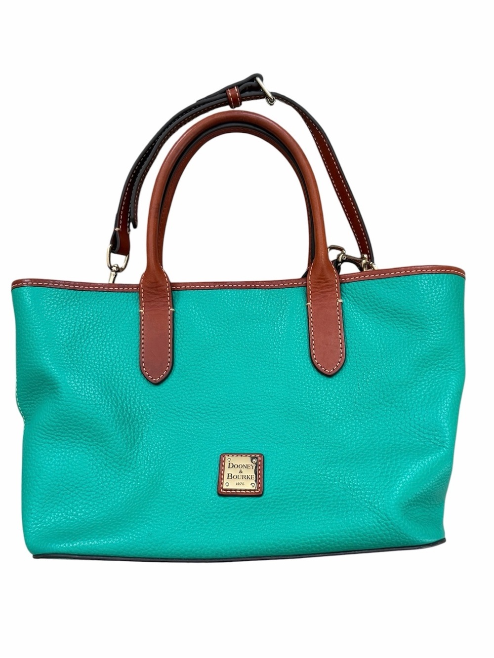 Dooney & Bourke Mint Green Tote Bag Pebble Grain Leather